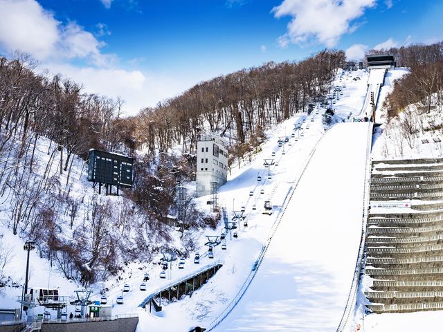 冬の大倉山ジャンプ競技場_大倉山ジャンプ競技場