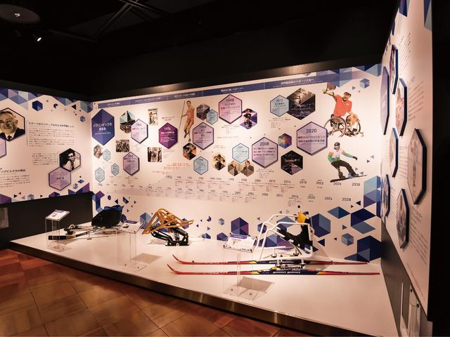 札幌オリンピックミュージアム パラリンピックブース_大倉山ジャンプ競技場