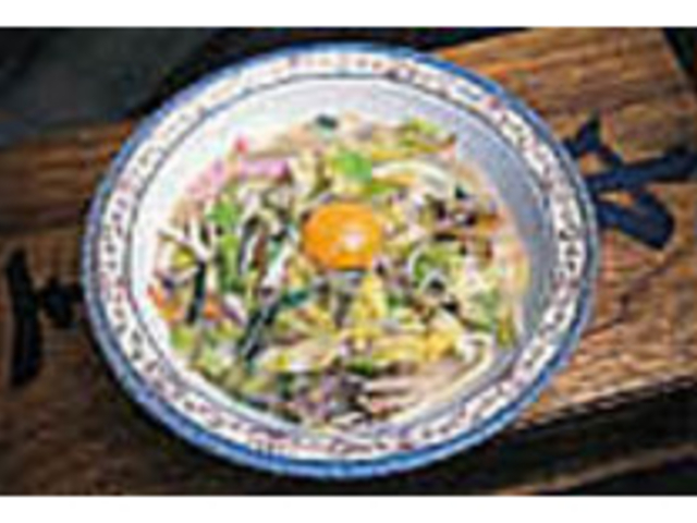 たっぷりの野菜とこくのあるスープが最高_中西食堂