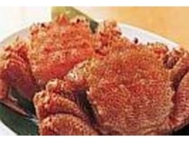 毛ガニは350〜450gが繊細で美味しい_海鮮レストラン かに倶楽部 札幌