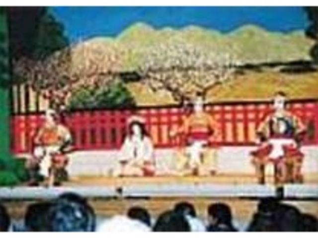 毎年演目が変わる。写真は義経千本桜_鮭川歌舞伎