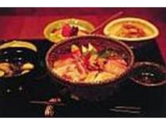上海鮮丼のセットは昼も夜もあり1550円_河童土器屋