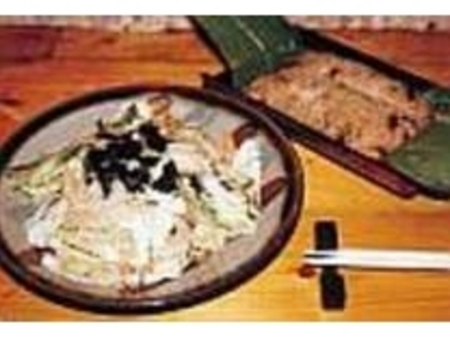 いち押しの『油ソーメン』と『うなぎ五目』_懐石郷土料理 一村