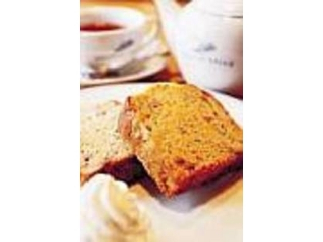 手作りバナナケーキのセットが人気_ORANGE SPICE