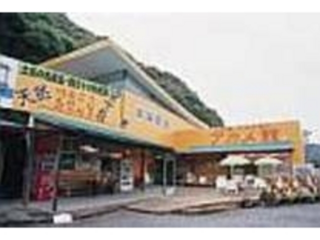 四万十川観光遊覧船乗り場と売店も併設_アカメ館