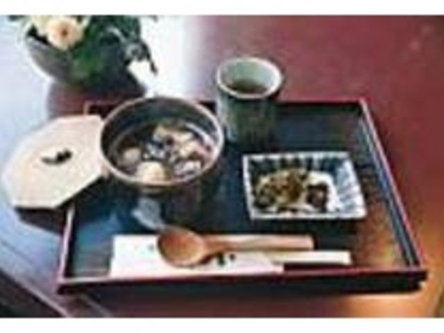 甘く煮込んだ栗が風味のアクセントに_茶屋 ささい