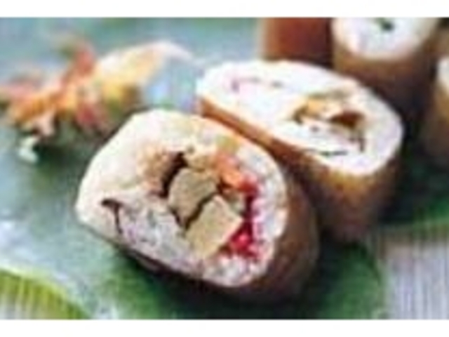 歯切れのいい食感!「椎茸の巻き寿司」_やりさん加工処