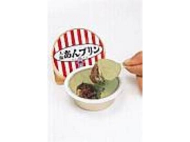 塩昆布が付く、大阪あんプリンはおすすめ_なにわ名物いちびり庵 千日前店