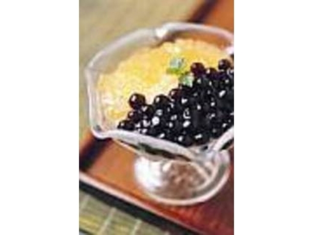 食感がいい!パフェ風の『杏仁豆腐』_椿茶藝館