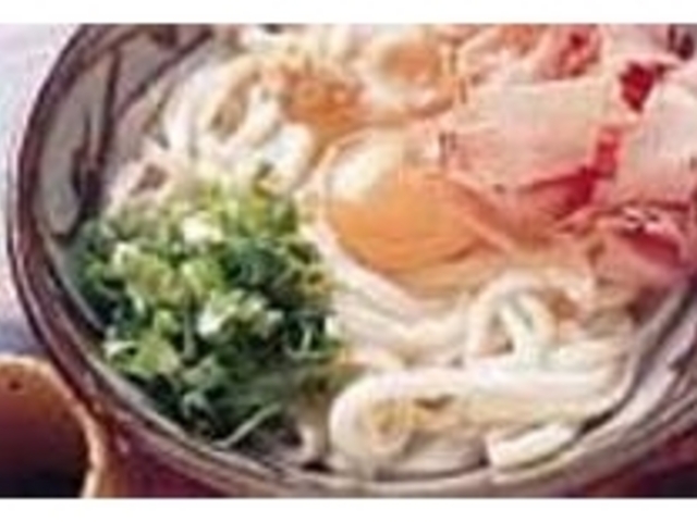 生姜の香りがいい『釜玉生正油うどん』_野らぼー 鎌倉橋店