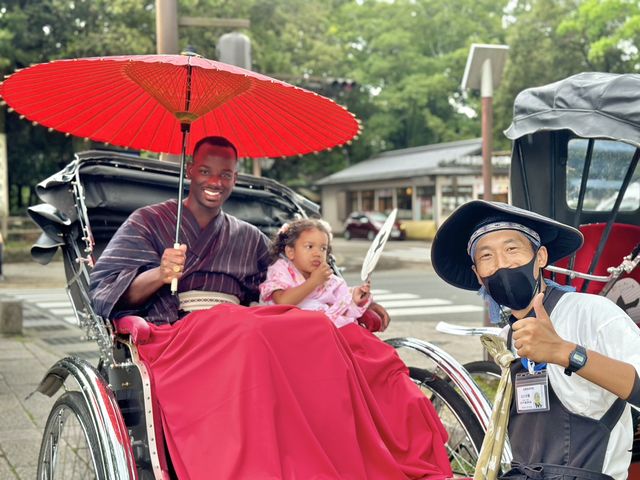 ご案内の風景_人力車えびす屋奈良