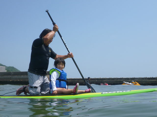 お子様とご一緒に☆_SUP SHOP海楽 内海本店