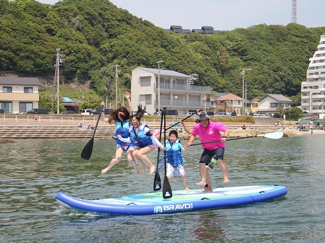 みなさんSUPを楽しんでいます♪_SUP SHOP海楽 内海本店