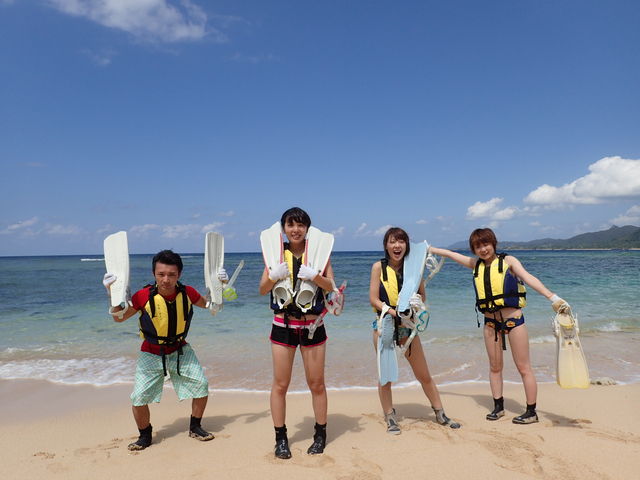 白砂のビーチ、とってもキレイですよ〜_スローダイブ石垣島