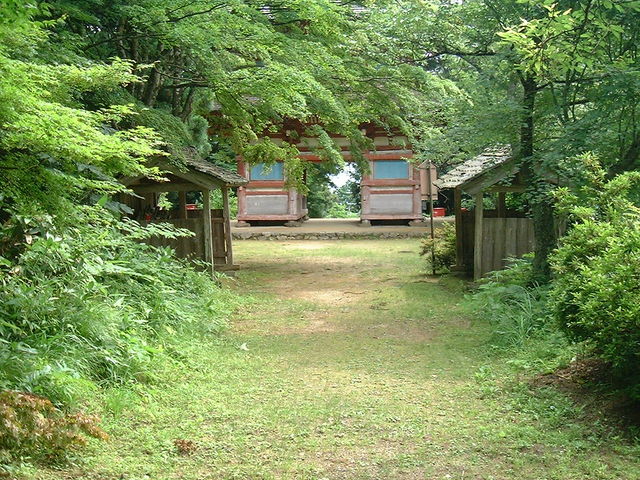 国宝光明寺二王門