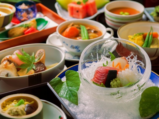 夏季限定の『夏御膳』。秀水園の夏の涼味をご堪能下さいませ。_いぶすき秀水園