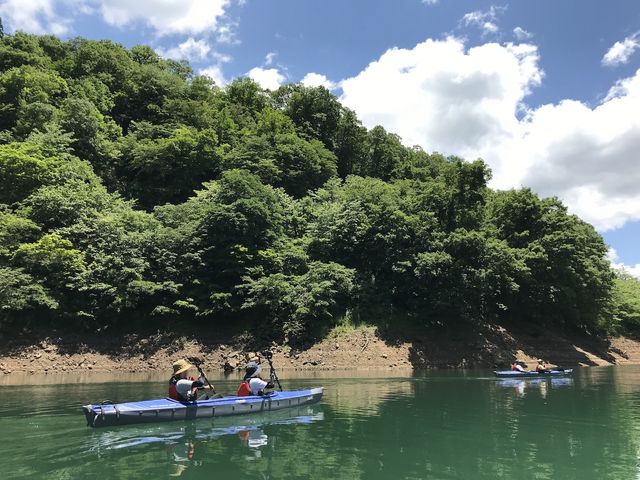 大自然の中を漕ぎすすめます☆気分はまさに冒険♪♪_GREEN ALIVE OUTDOOR