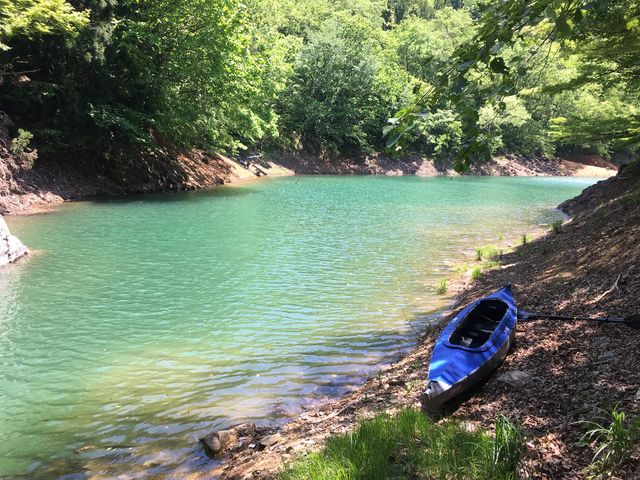 秘密の入江を発見☆_GREEN ALIVE OUTDOOR