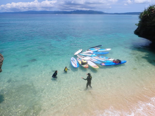 やんばるの海でSUP♪絶景が待ってます。_SUP&シーカヤック&シュノーケリング GoodGoodSun