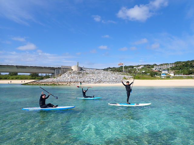 今帰仁、古宇利島、美ら海水族館近くでお楽しみいただけます♪_SUP&シーカヤック&シュノーケリング GoodGoodSun
