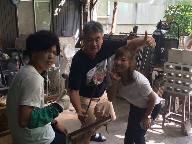 楽しくガラス体験☆_せと硝子バルト工房