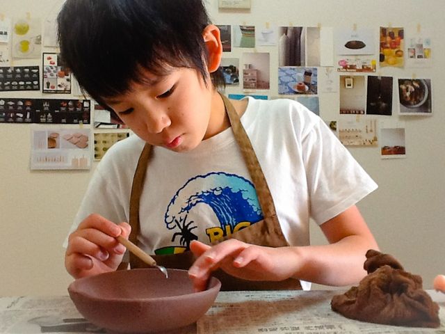 夏休みの自由研究にもピッタリ◎_陶芸教室 ceramic studio QUM