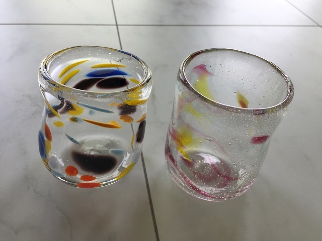 素敵なオリジナルグラスの出来上がり!!_Tickleglass