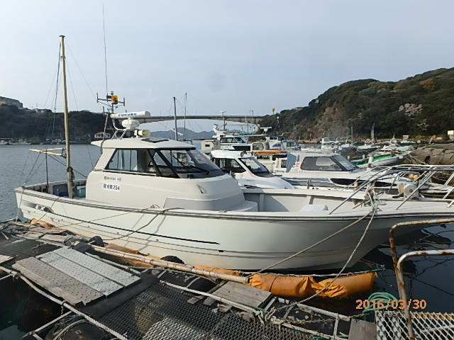 船の全景 ヤンマー EX35
_FishingBoat 瑠璃