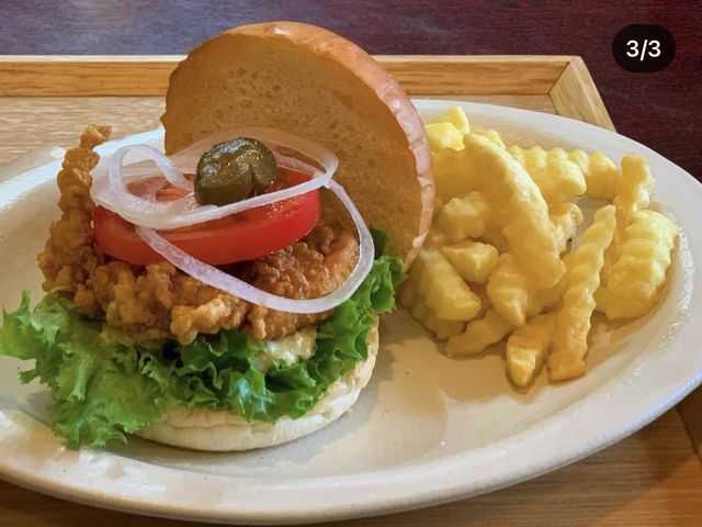 ご当地狸バーガーセット(飲みもの付)_澤善幸せ体験館