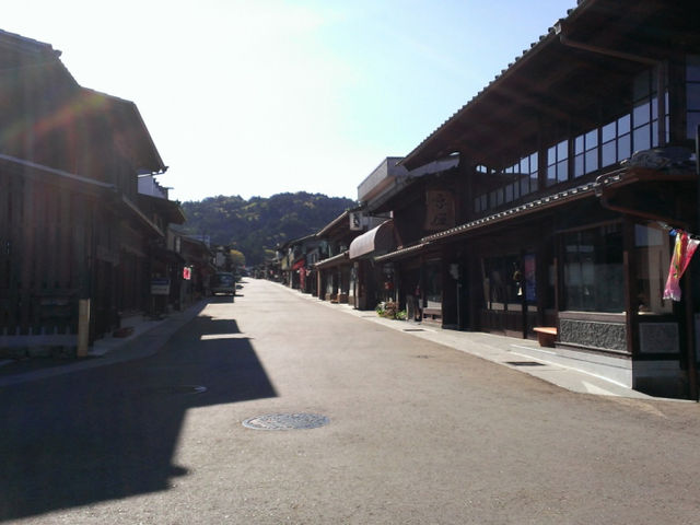 「重要伝統的建造物群保存地区」に選定された岩村本通り。_Aion