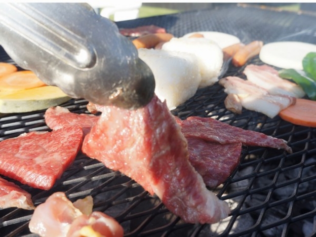 精肉店自慢の豊後牛を贅沢なBBQで!_ザ ガンジーホテル&リゾート