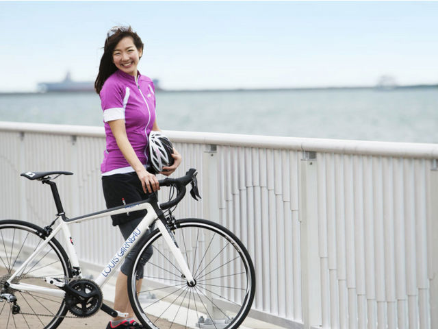 きらきらと輝く、海沿いの道を風と一緒に走れます。_Ridetown幕張/九十九里