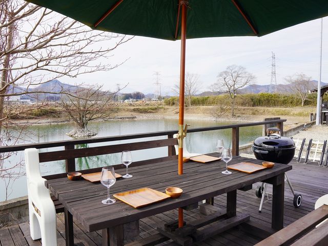 湖畔のウッドデッキで優雅にBBQ♪_408Club
