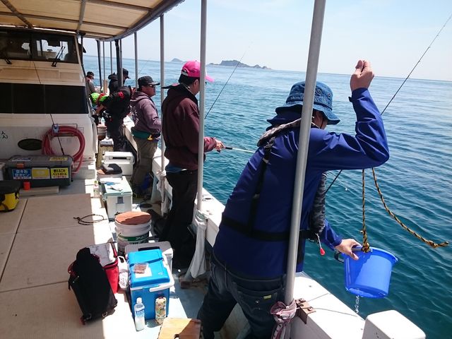 夏のキス釣りは
せとうち丸で
一番人気です!_せとうち丸(フィッシングセンターえばし)