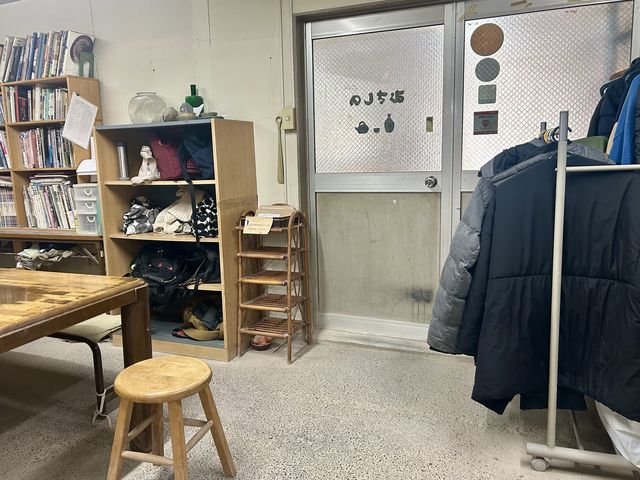 受付・荷物置き場_陶芸教室むさしの