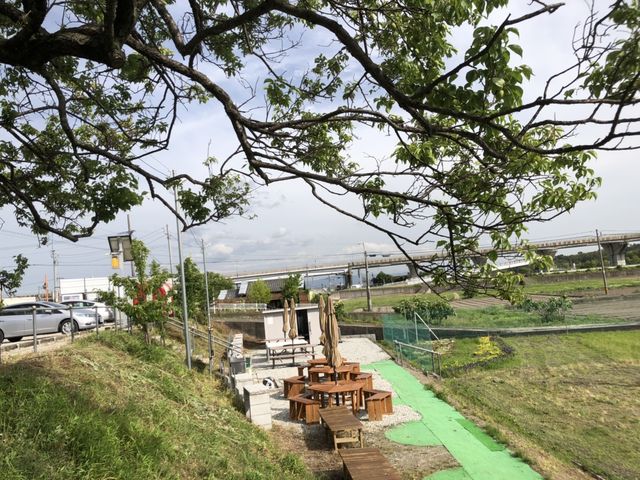 農園スペース全体です。
奈良市内なのにのどかな雰囲気でゆったりと・・・_大和の里 RVファーム