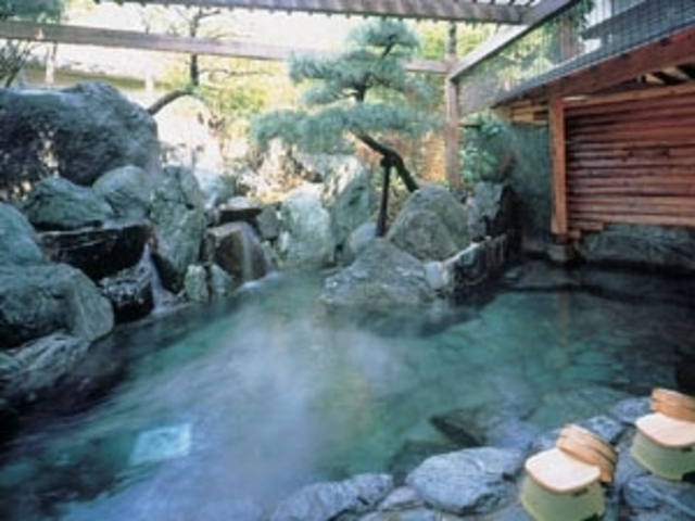 かんのんの湯 露天風呂_湯村温泉 佳泉郷 井づつや