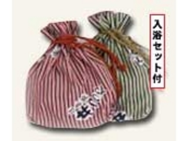 オリジナル巾着袋(入浴セット)_湯村温泉 佳泉郷 井づつや
