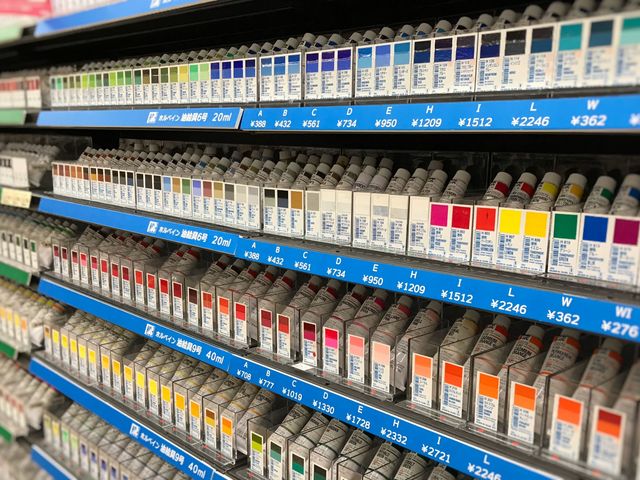 画材用品豊富に取り揃えています_アークオアシス金沢店