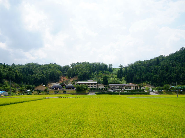 のどかな田園風景_シルク温泉