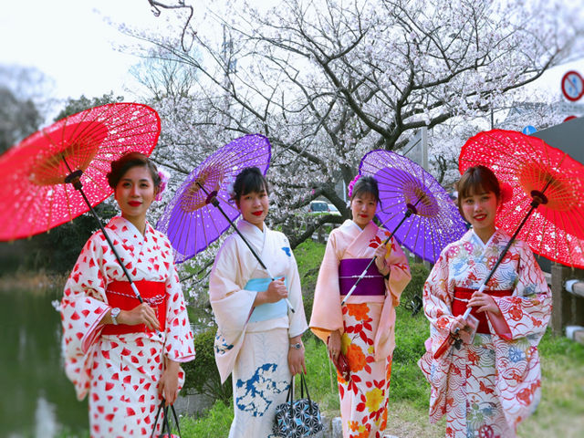 自分に一番似合う色が選べます。_KIMONO Challenge