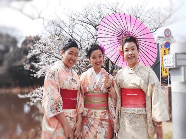 女子旅にぴったりです。_KIMONO Challenge