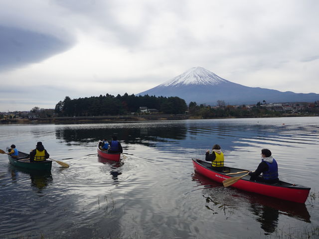 河口湖カヌー体験_富士漫遊社