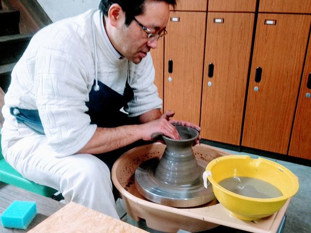 電動ロクロ_なぐも窯