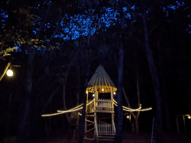 アスレチック夜景_上野村自然体験学習の家 木森れ陽