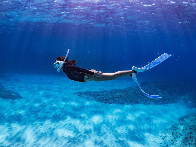 スキンダイビングフォトツアー_与論島 marine bar LOOP