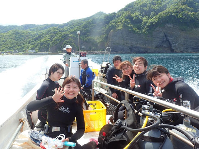 ゲスト様に楽しいひと時を過ごして頂けるよう、努めてまいります。_北海道ダイビングショップ Poseidon