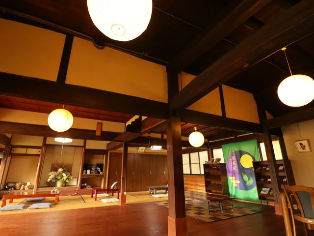 ゙古民家゙が体験会場です。店内はフルリノベーションしております。_和束家