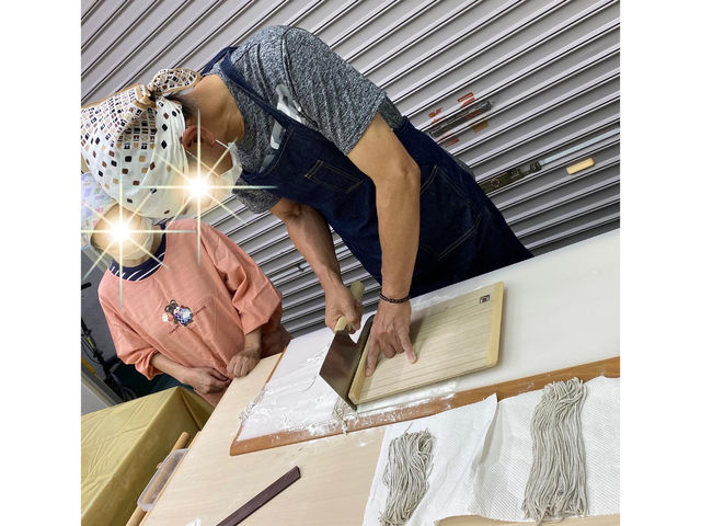 ご夫婦で楽しんでいただきました。独学で何度か打たれてます。今日の出来は自己最高と喜んでもらえました。_そばうちくらぶ わくわく