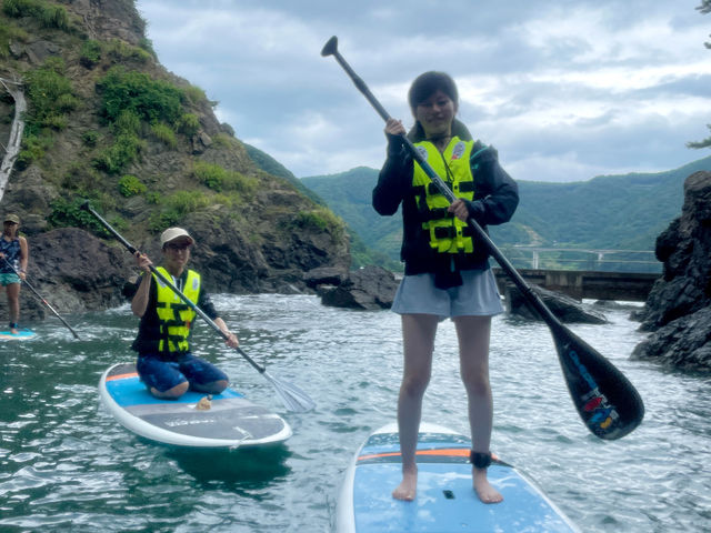 撮ったお写真は参加者の皆さんにプレゼント。旅の思い出に(^^)_Banks SUP Academy福井ベース